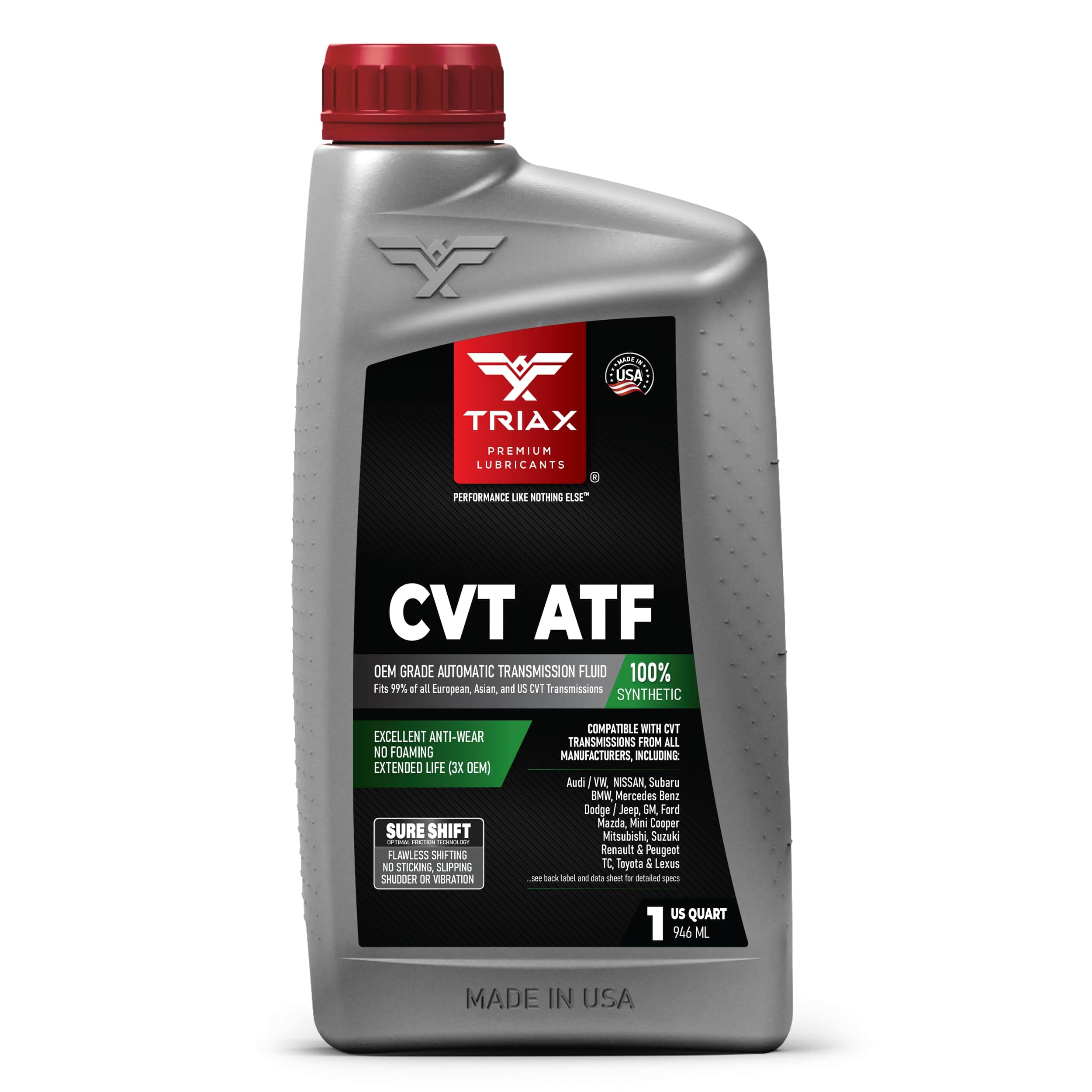 TRIAX CVT ATF Full Synthetic – TRIAX Lubricants