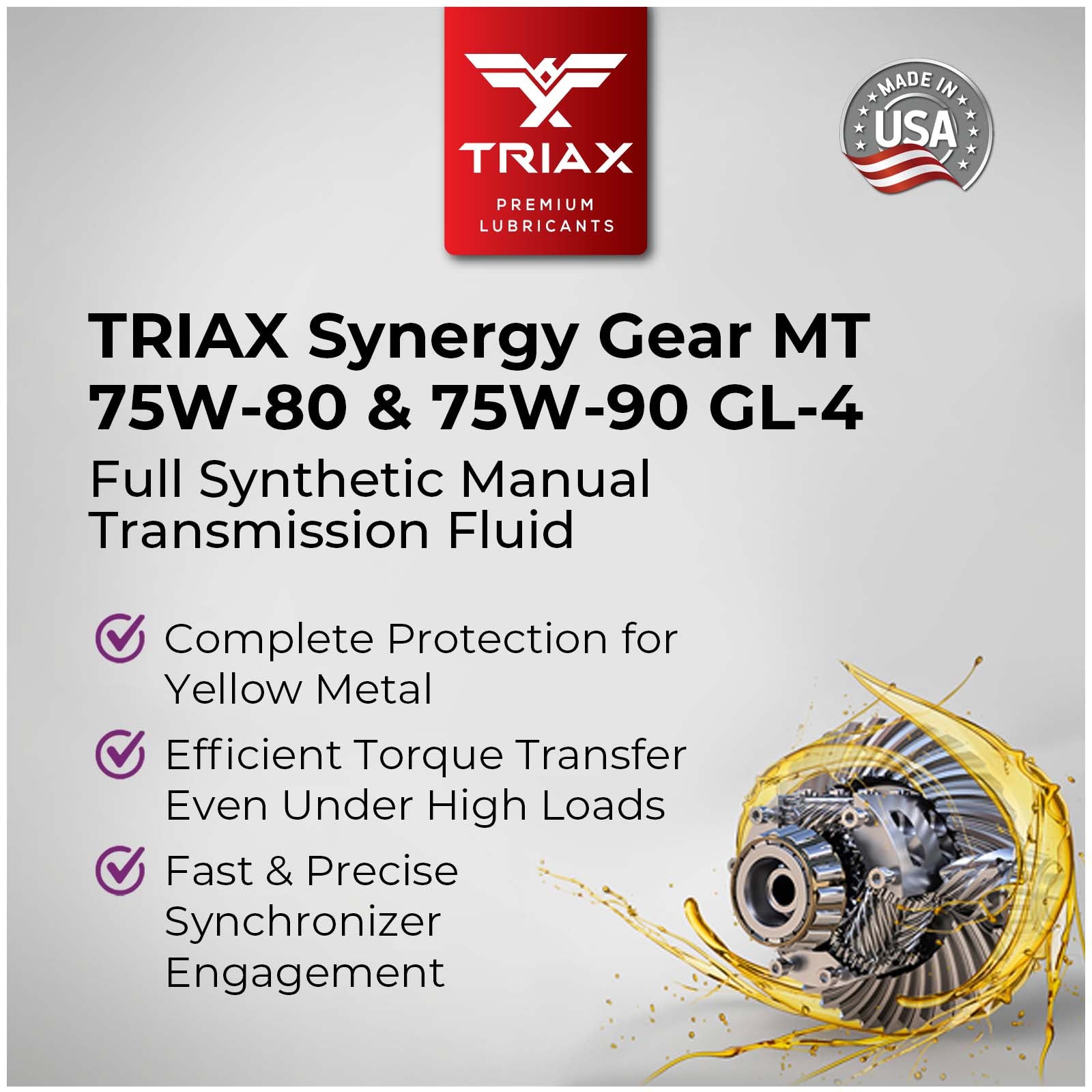 TRIAX Synergy Gear MT 75W-90 GL-4